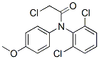 Structure of 2-CHLORO-N-(2,6-DICHLOROPHENYL)-N-(4-METHOXYPHENYL) ACETAMIDE