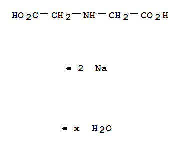 Structure of IMINODIACETIC ACID, DISODIUM SALT HYDRAT E, 98%