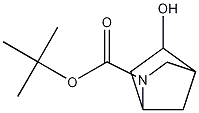 5-羟基-2-氮杂双环[2.2.1]庚烷-2-羧酸叔丁酯结构式
