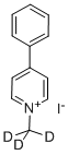 N-甲基-D3-4-苯基碘吡啶结构式