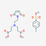 N-(2-carboxyethyl)-N-[2-(2,5-dihydro-2,5-dioxo-1H-结构式