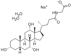 Structure of SODIUM GLYCOCHOLATE HYDRATE, 98