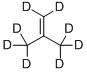 Structure of 2-METHYLPROPENE-D8