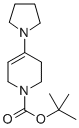 1-BOC-4-(1-吡咯烷)-3,6-二氢-2H-吡啶结构式