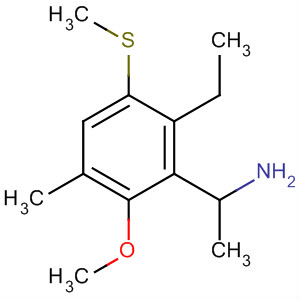 Structure of Benzeneethanamine, 4-ethyl-2-methoxy-a-methyl-5-(methylthio)-