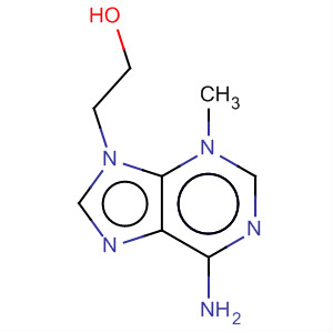 Structure of 9H-Purine-9-ethanol, 6-amino-b-methyl-