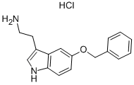 5-苄氧基色胺结构式