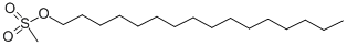 Structure of HEXADECYL METHANESULFONATE)