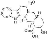 Structure of YOHIMBINIC ACID MONOHYDRATE  99