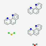Structure of dichlororuthenium,1,10-phenanthroline,hydrate