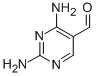Structure of 2,4-DIAMINO-PYRIMIDINE-5-CARBALDEHYDE