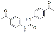 1,3-bis(4-acetylphenyl)urea结构式