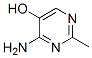 5-Pyrimidinol,4-amino-2-methyl-结构式