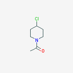 Structure of 1-(4-CHLORO-PIPERIDIN-1-YL)-ETHANONE