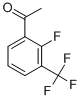 2-氟-3-(三氟甲基)苯乙酮结构式
