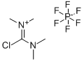 Structure of CHLORO-N,N,N,N-TETRAMETHYLFORMAMIDINIUM HEXAFLUOROPHOSPHATE TCFH