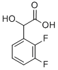 2,3-二氟苯基乙醇酸结构式