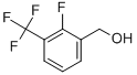 Structure of 2-Fluoro-3-(trifluoromethyl)benzyl alcohol