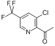 Structure of ETHANONE, 1-[3-CHLORO-5-(TRIFLUOROMETHYL)-2-PYRIDINYL]-