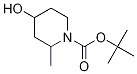 1-叔丁氧羰基-2-甲基-4-羟基哌啶结构式