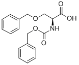 Structure of Z-SER(BZL)-OH