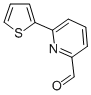 Structure of 6-(2-THIENYL)-2-PYRIDINECARBOXALDEHYDE