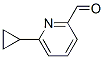 Structure of 2-PYRIDINECARBOXALDEHYDE,6-CYCLOPROPYL-