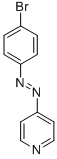 Structure of 1-(4-Pyridinyl)-2-(4-bromophenyl)diazene