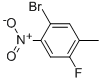 Structure of 5-Bromo-2-fluoro-4-nitrotoluene