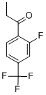 Structure of 2-FLUORO-4-(TRIFLUOROMETHYL)PROPIOPHENONE