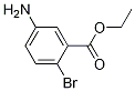 5-氨基-2-溴苯甲酸乙酯结构式