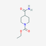 Structure of ETHYL 4-ACETAMIDOPIPERIDINE-1-CARBOXYLATE