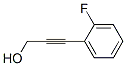 Structure of 2-Propyn-1-ol, 3-(2-fluorophenyl)-