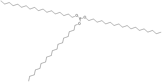 Structure of PHOSPHOROUS ACID TRI-N-OCTADECYL ESTER