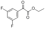 Structure of ETHYL 3,5-DIFLUOROBENZOYLFORMATE