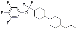 Structure of 4-[difluoro(3,4,5-trifluorophenoxy)Methyl]-4'-propyl-1,1'-bi(cyclohexyl)