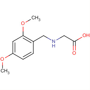 Structure of Glycine, N-[(2,4-dimethoxyphenyl)methyl]-