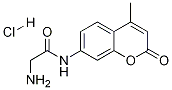 Structure of AcetaMide, 2-aMino-N-(4-Methyl-2-oxo-2H-1-benzopyran-7-yl)-, Monohydrochloride