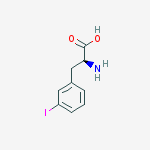 Structure of (S)-2-AMino-3-(3-iodophenyl)propanoic acid