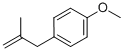 Structure of 3-(4-METHOXYPHENYL)-2-METHYL-1-PROPENE