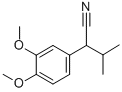Structure of 3-Methyl-2-(3,4-dimethoxyphenyl)butyronitrile