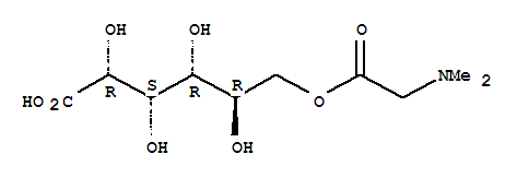 Structure of VITAMIN B15, PANGAMIC ACID