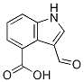 4-羧基吲哚-3-甲醛结构式