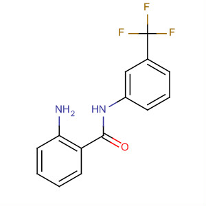 Benzamide, 2-amino-N-[3-(trifluoromethyl)phenyl]-结构式