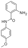 Structure of 2-AMINO-N-(4-METHOXY-PHENYL)-BENZAMIDE