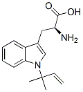 Structure of 1-(1,1-Dimethyl-2-propenyl)-L-tryptophan