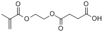 Structure of MONO-2-(METHACRYLOYLOXY)ETHYL SUCCINATE