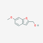 Structure of (6-Methoxybenzofuran-2-yl)methanol