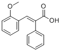 Structure of 3-(2-METHOXYPHENYL)-2-PHENYLACRYLIC ACID