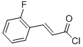 Structure of 3-(2-FLUOROPHENYL)-2-PROPENOYLCHLORIDE